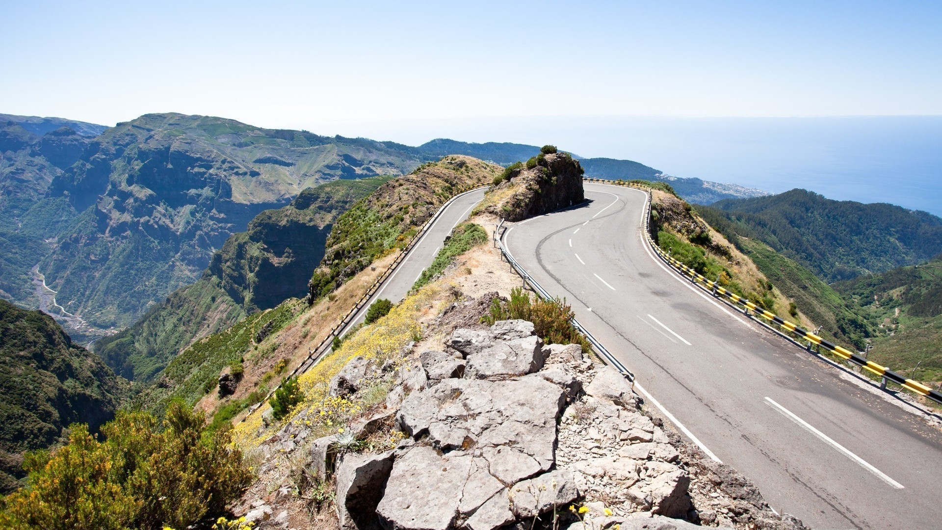 蜿蜒之路与时光之桥 精选公路与桥梁风光壁纸，带你穿越风景